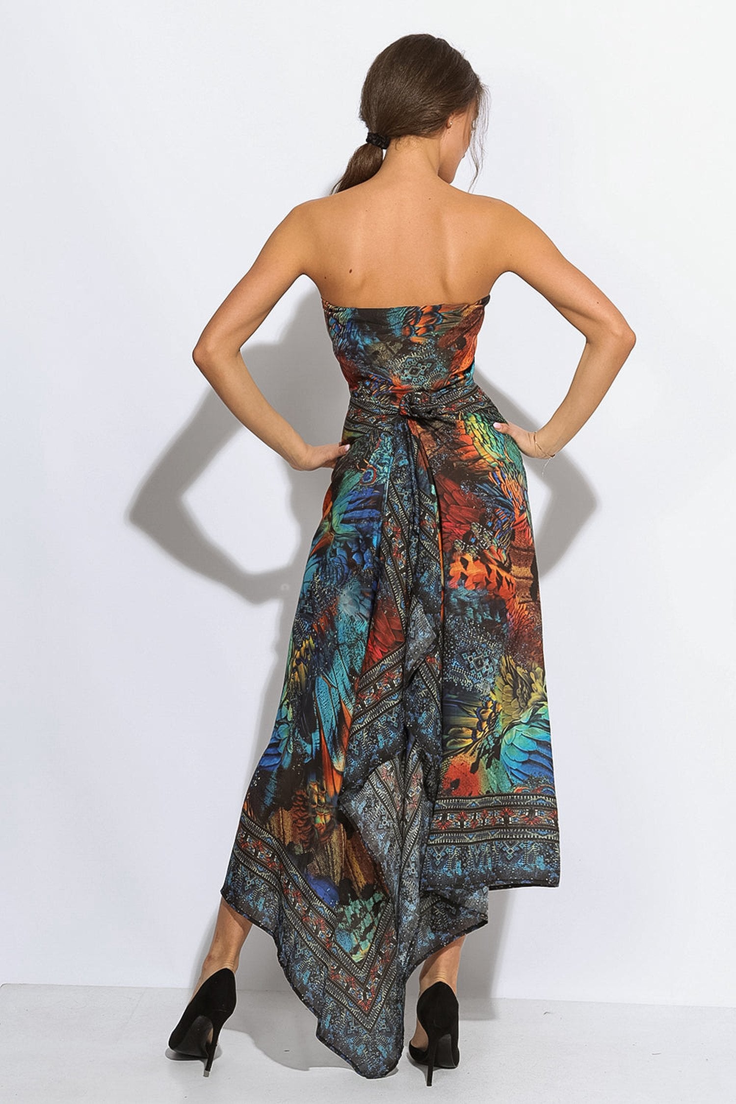 ENSEMBLE DE PAREO ET PETIT FOULARD – AMAZONIA