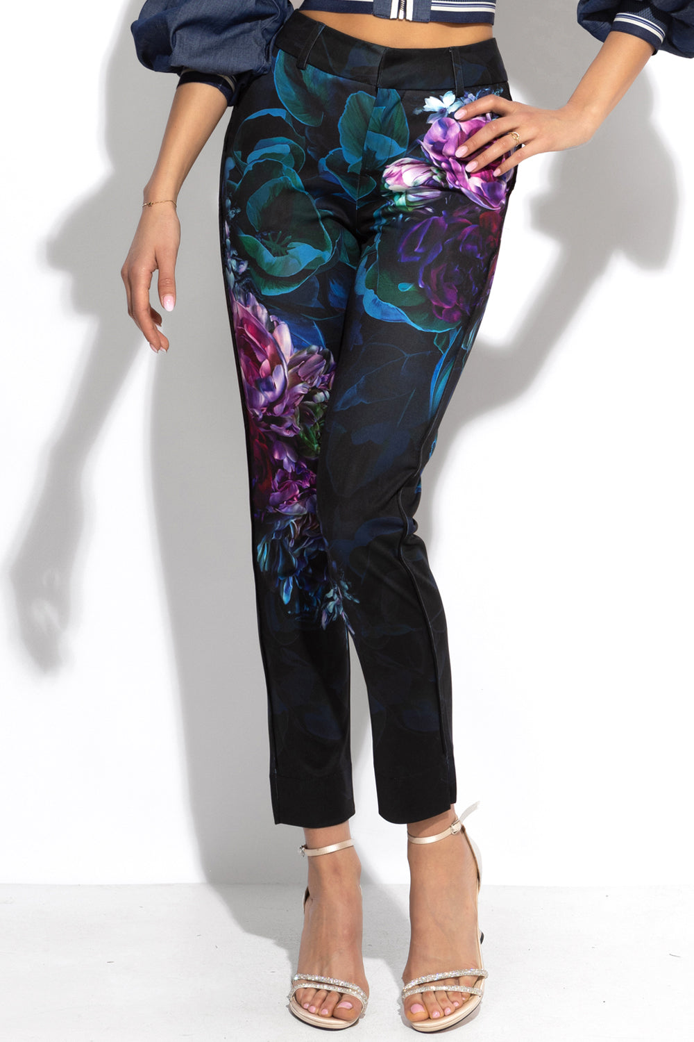 PANTALONS CLASSIQUES - PIVOINES