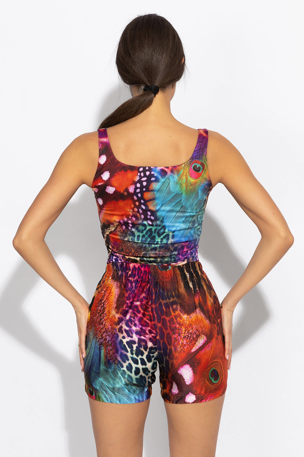 BASIC TANK TOP - LEO NEON WILD
