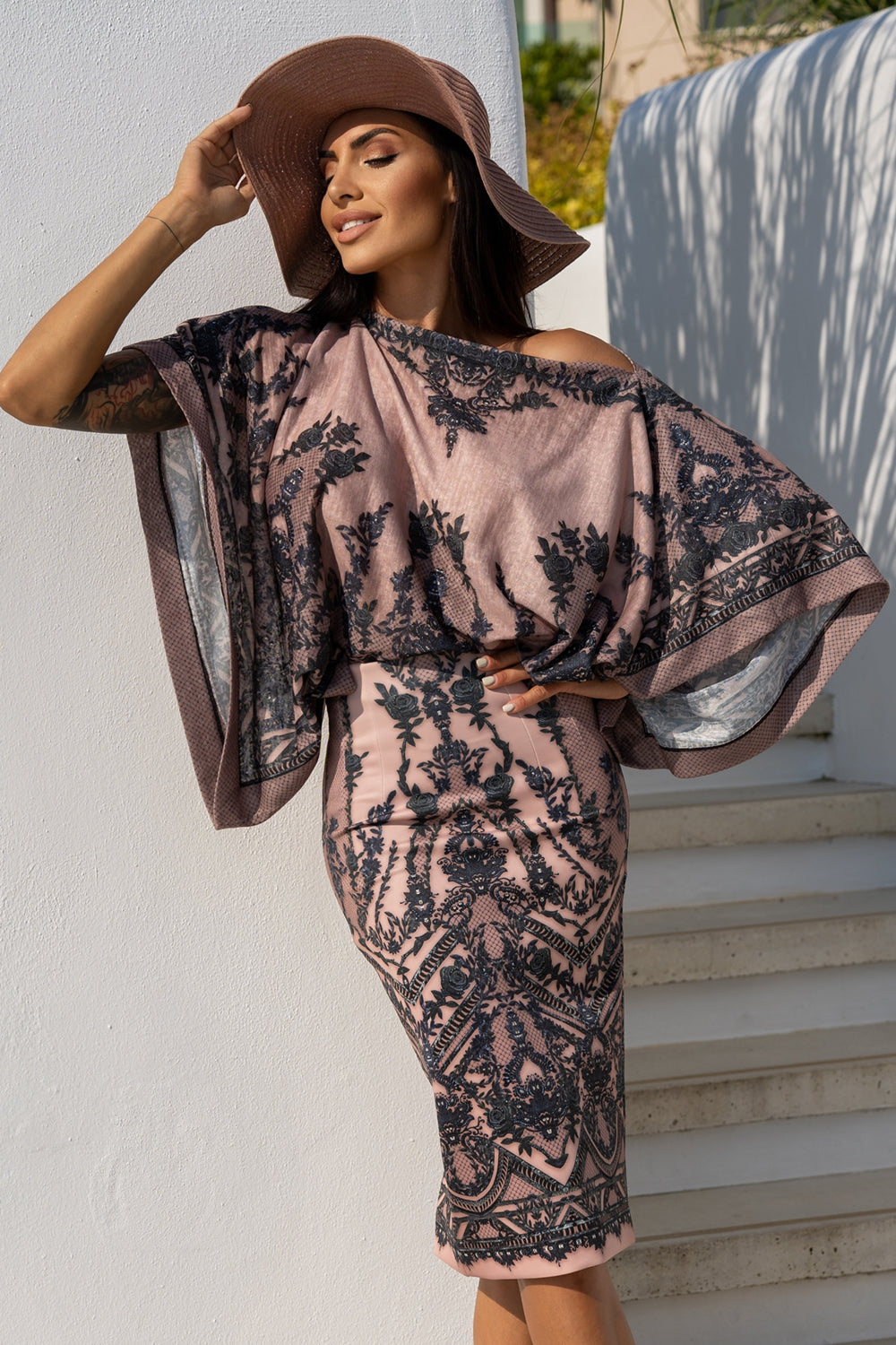 LOOSE BLOUSE – GRAFFITI POWDER