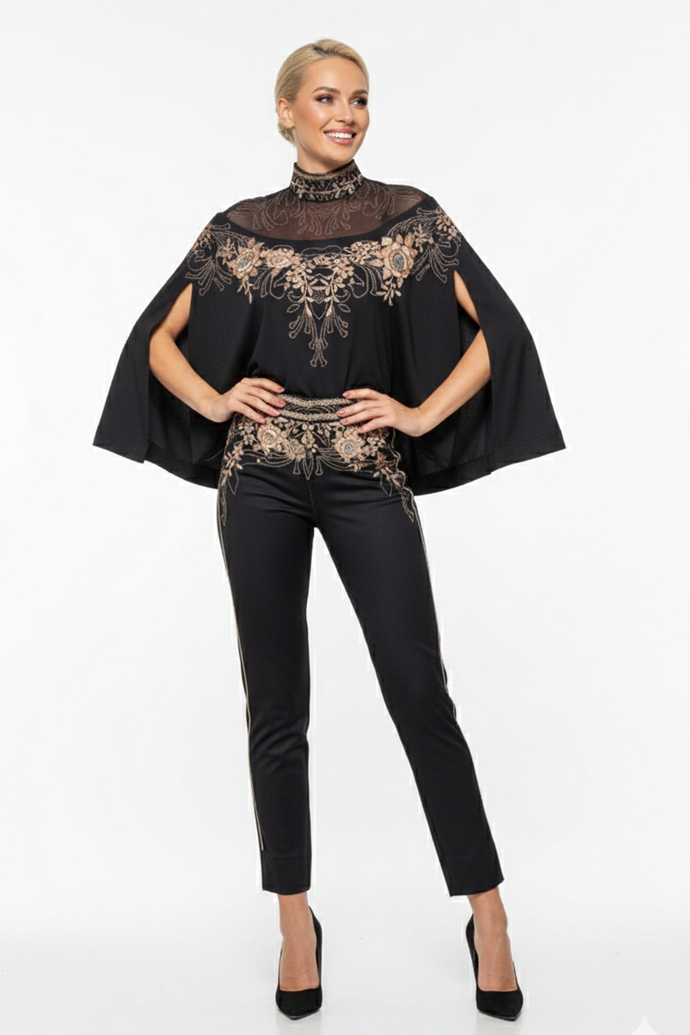 BLOUSE GRATUITE - ROSES DORÉES