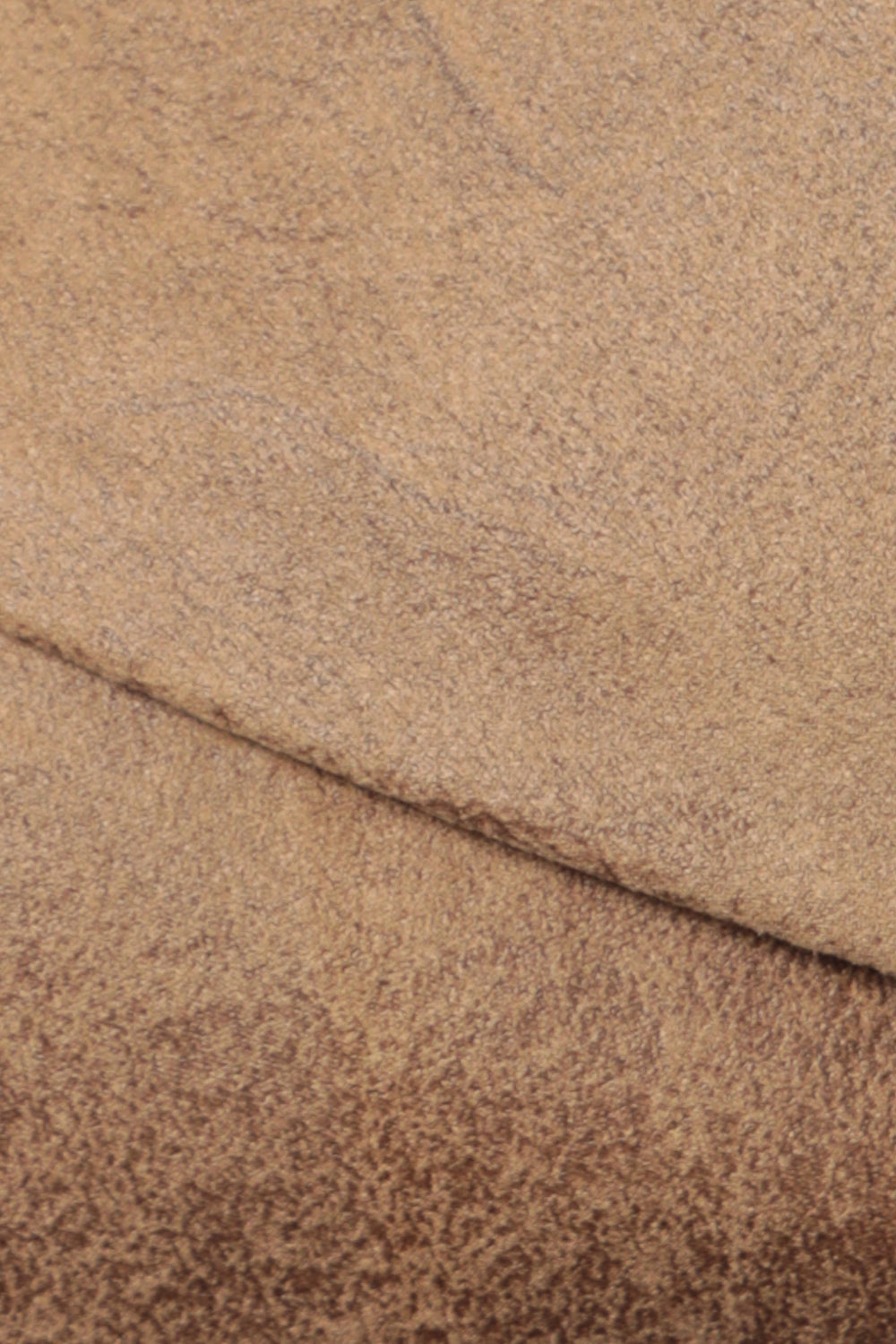 SUEDE-LOOK BLAZER WITH ASYMMETRICAL CLOSURE IN CAPPUCINO- ESSENTIALS