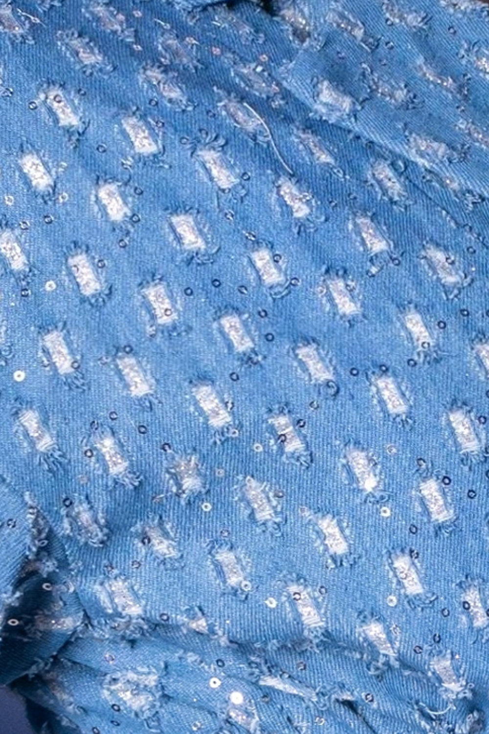 ΤΖΑΚΕΤ DENIM ΜΕ BROCADE - ESSENTIALS