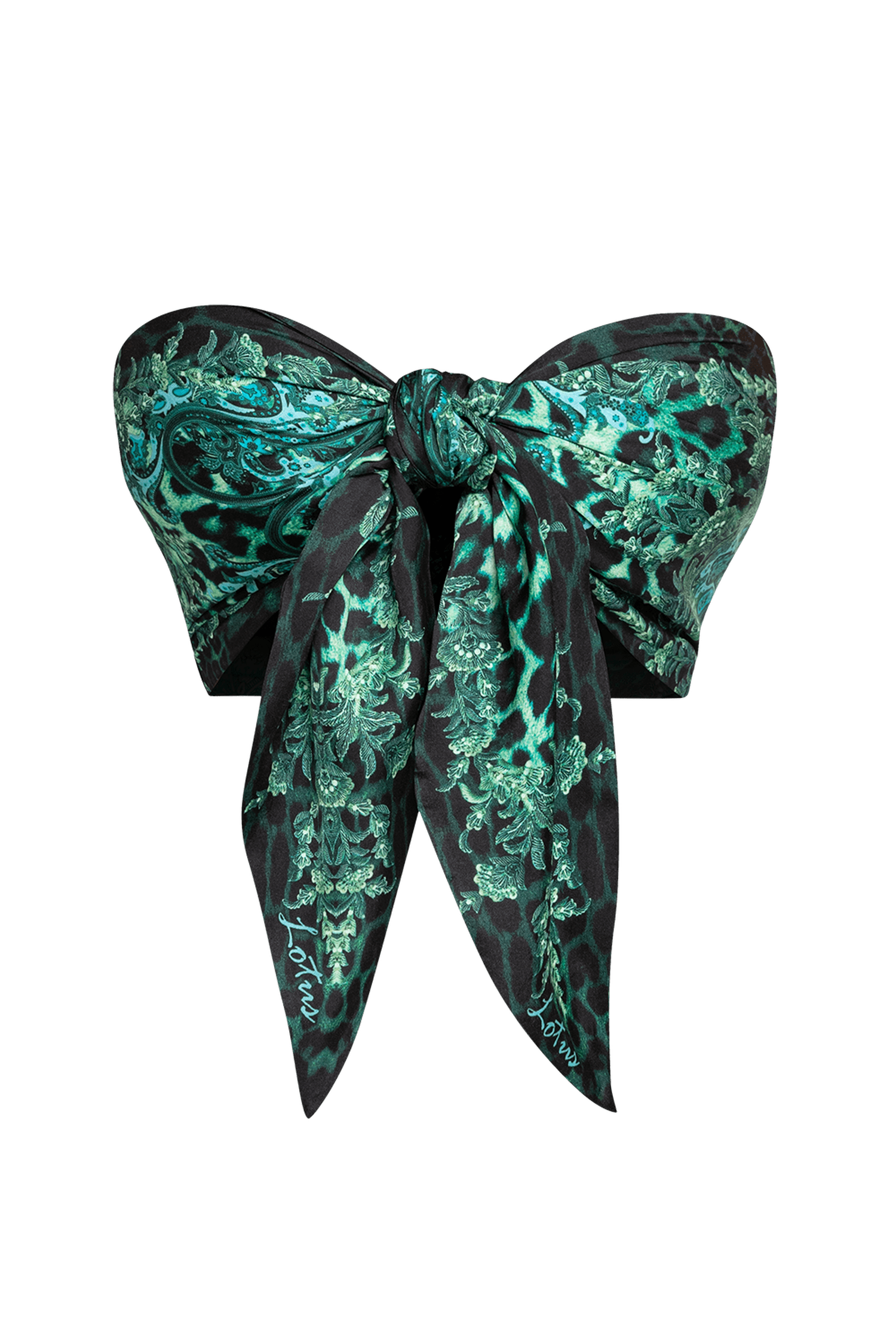 VISCOSE LOOSE TROUSERS - LEO NEON GREEN JIORO СВОБОДЕН ПАНТАЛОН ОТ ЛЪСКАВА ВИСКОЗА - LEO NEON GREEN JIORO