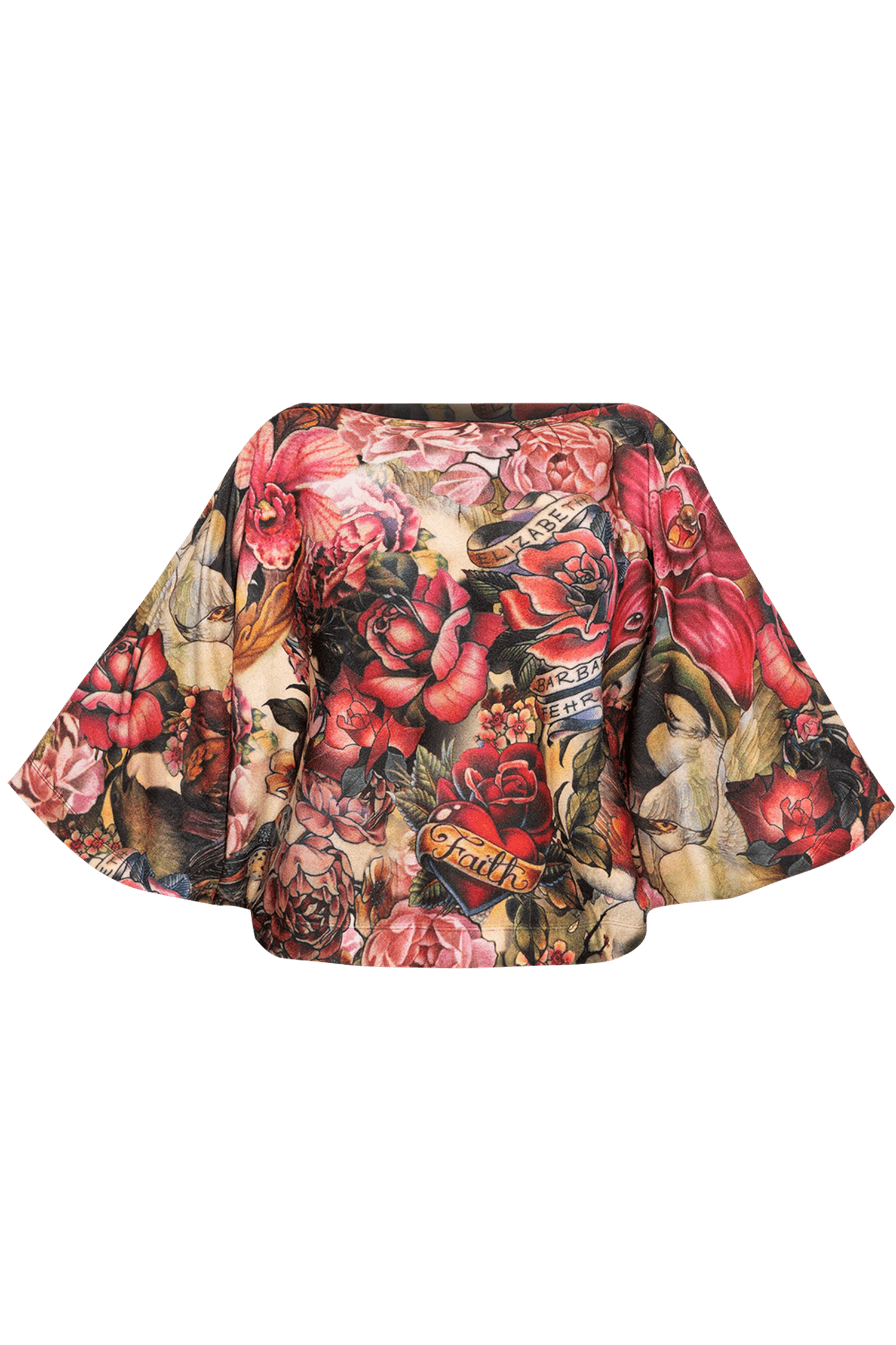 LOOSE TUNIC WITH BATWING SLEEVES - TATTOO STAR COLLECTION JIORO Π‘ΠΠΠΠΠΠΠ ΠΠΠ£ΠΠ Π‘ ΠΠ ΠΠΠΠ Π ΠͺΠΠΠ - TATTOO STAR JIORO