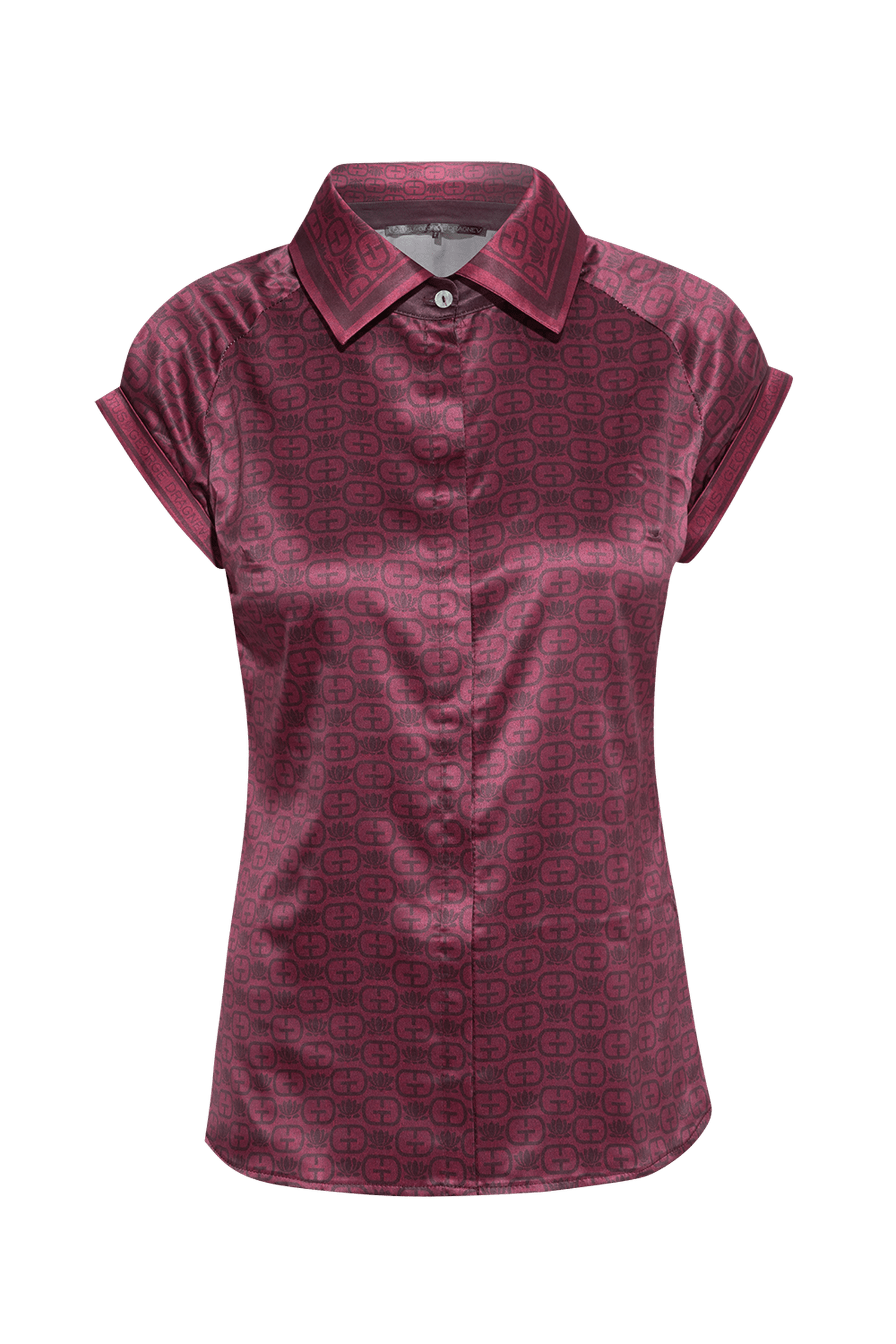 Chemise à manches raglan - logo bordeaux