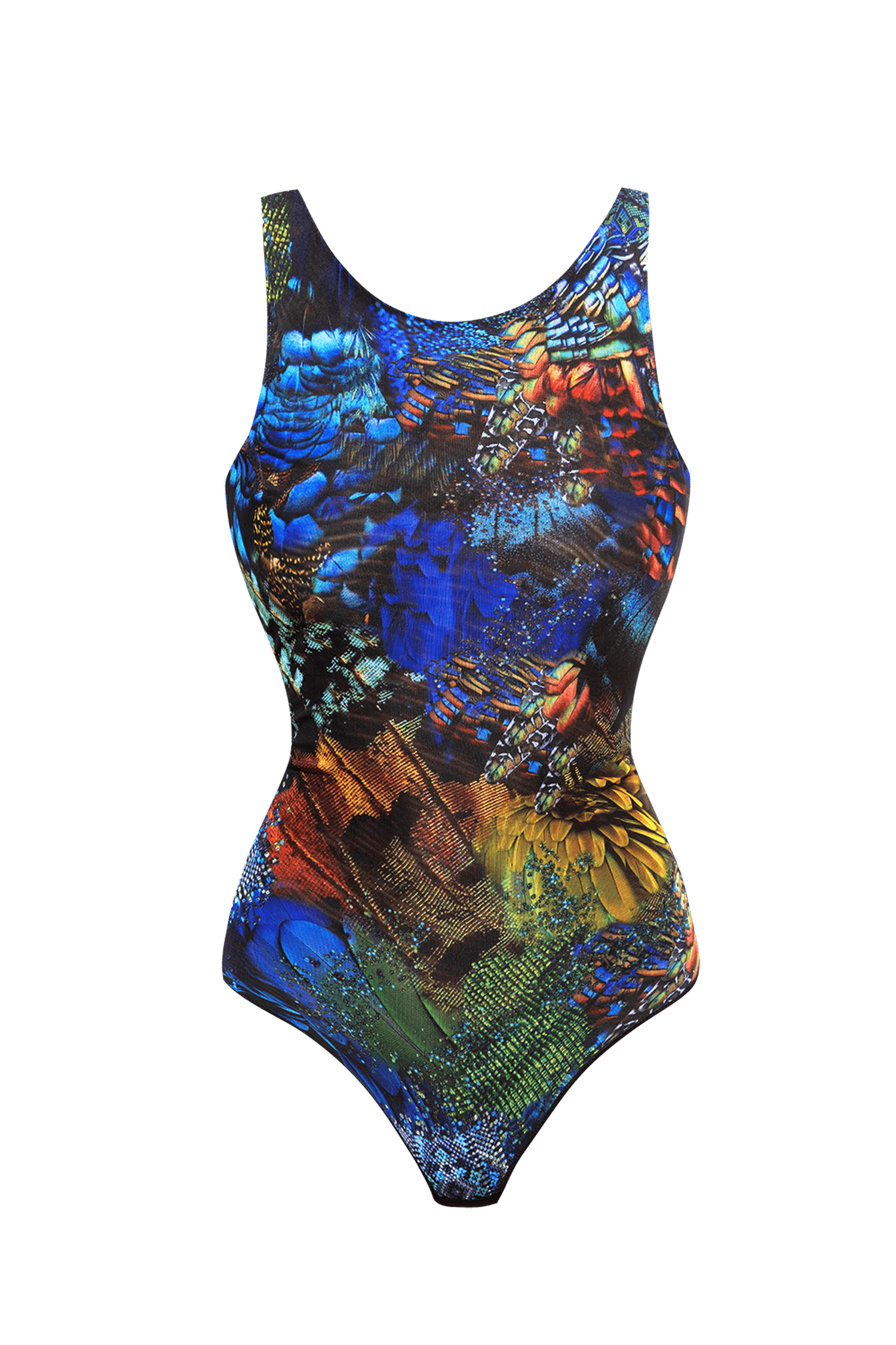 Body sans manches en maille avec dos ouvert et doublure - Amazonia