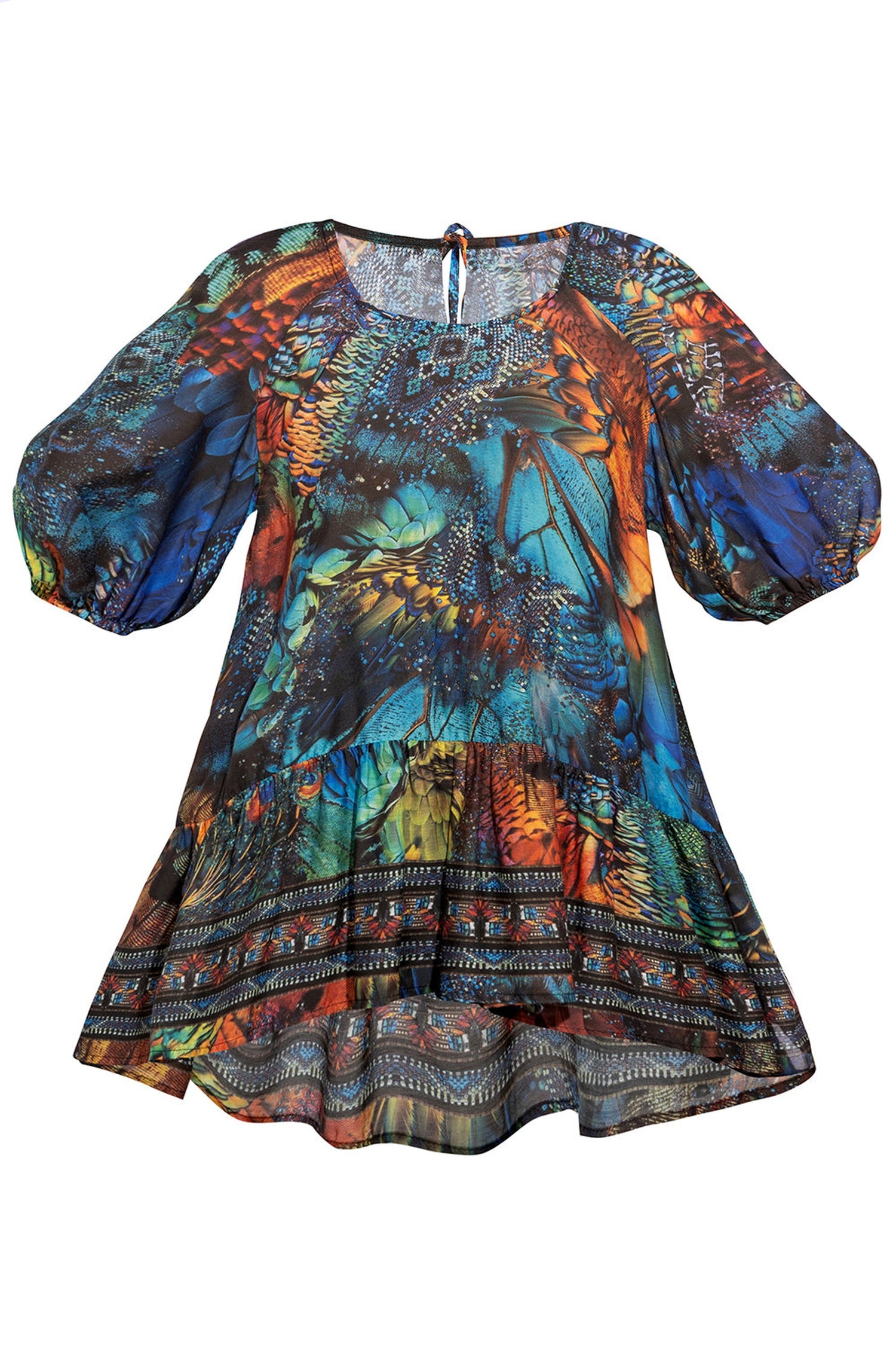 LOOSE CHIFFON SHIRT - AMAZONIA