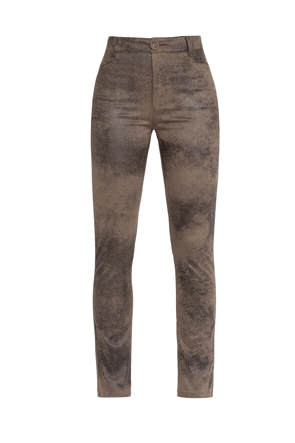 SKINNY 5-POCKET PANTS IN MOCHA - ESSENTIALS