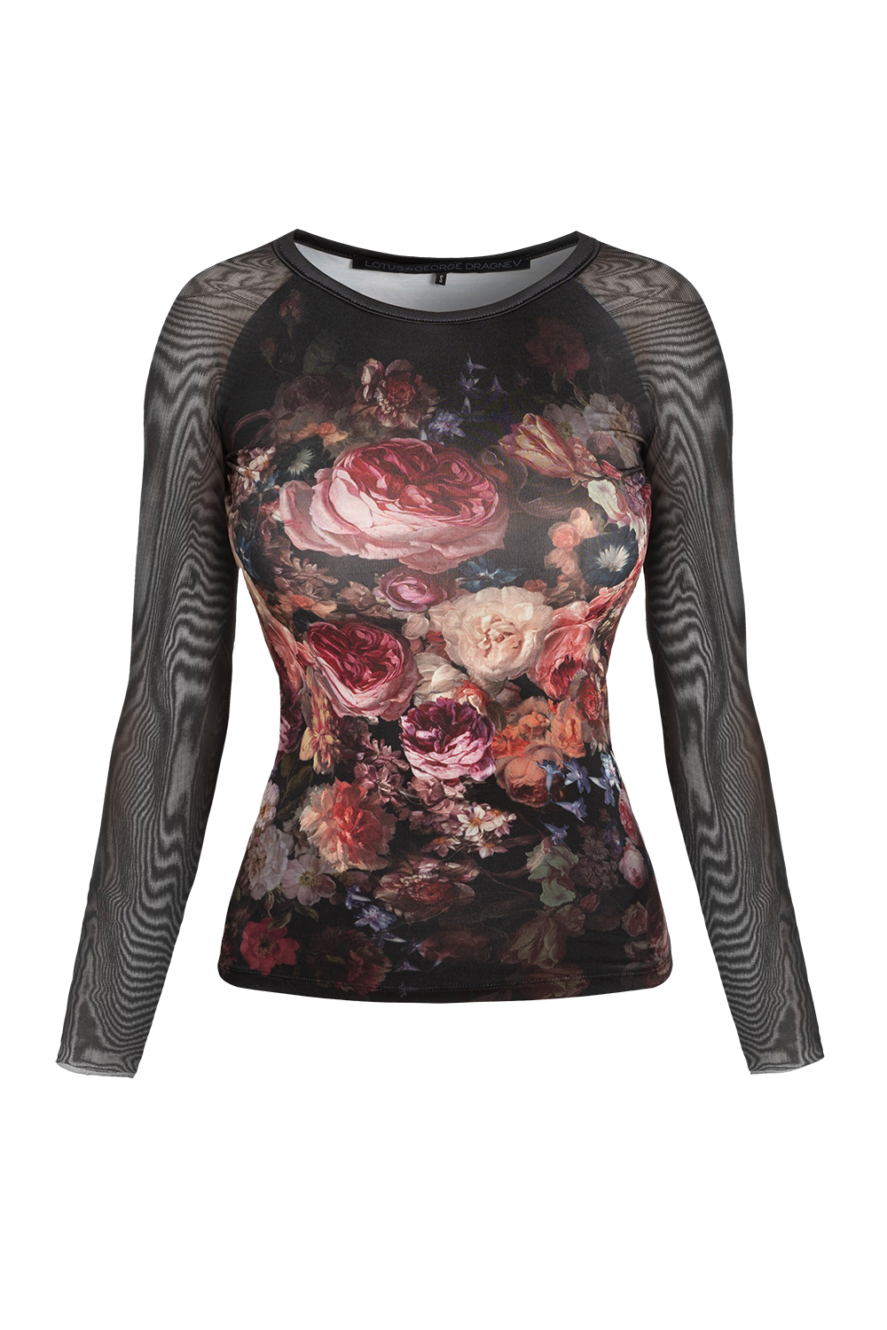 BLOUSE WITH NET SLEEVE - VINTAGE FLOWERS JIORO ΠΠΠ£ΠΠ Π‘ Π ΠͺΠΠΠΠ ΠΠ’ ΠΠ ΠΠΠ - VINTAGE FLOWERS JIORO