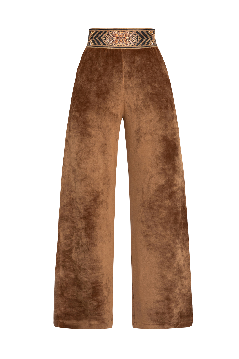 VELVET WIDE-LEG TROUSERS WITH ELASTIC WAIST IN CAMEL - ESSENTIALS JIORO ΠΠΠΠ’ΠΠΠΠ ΠΠ’ ΠΠΠΠΠ€Π Π‘ Π¨ΠΠ ΠΠ ΠΠ ΠΠ§ΠΠ Π ΠΠΠ‘Π’ΠΠ Π Π’ΠΠΠΠ― Π ΠΠΠΠΠ - ESSENTIALS JIORO