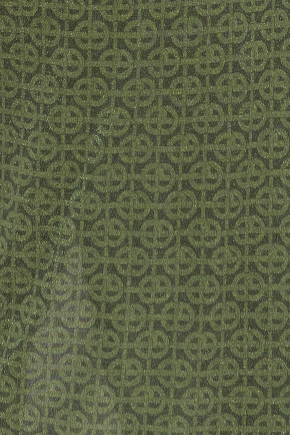 ASYMMETRIC LUREX DRESS WITH KNOT DETAIL AND FRONT DRAWSTRING - EMERALD GREEN LOGO