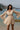 SHORT LYOCELL DRESS WITH WIDE SLEEVES IN BEIGE - ESSENTIALS