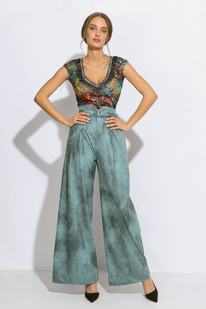 T-SHIRT BASIQUE COL V - AMAZONIA