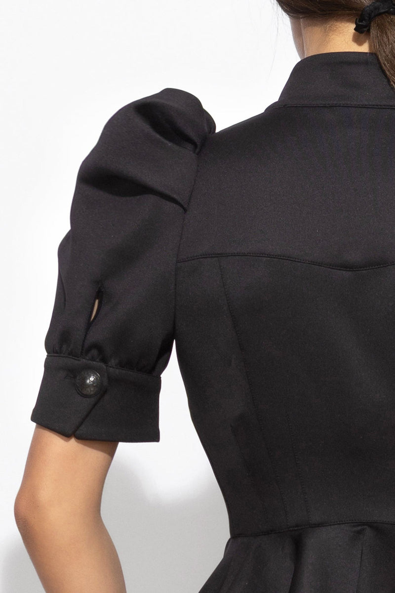 BUFFER SLEEVE BLAZER - ESSENTIALS JIORO  БЛЕЙЗЕР С БУФАН РЪКАВ - ESSENTIALS JIORO