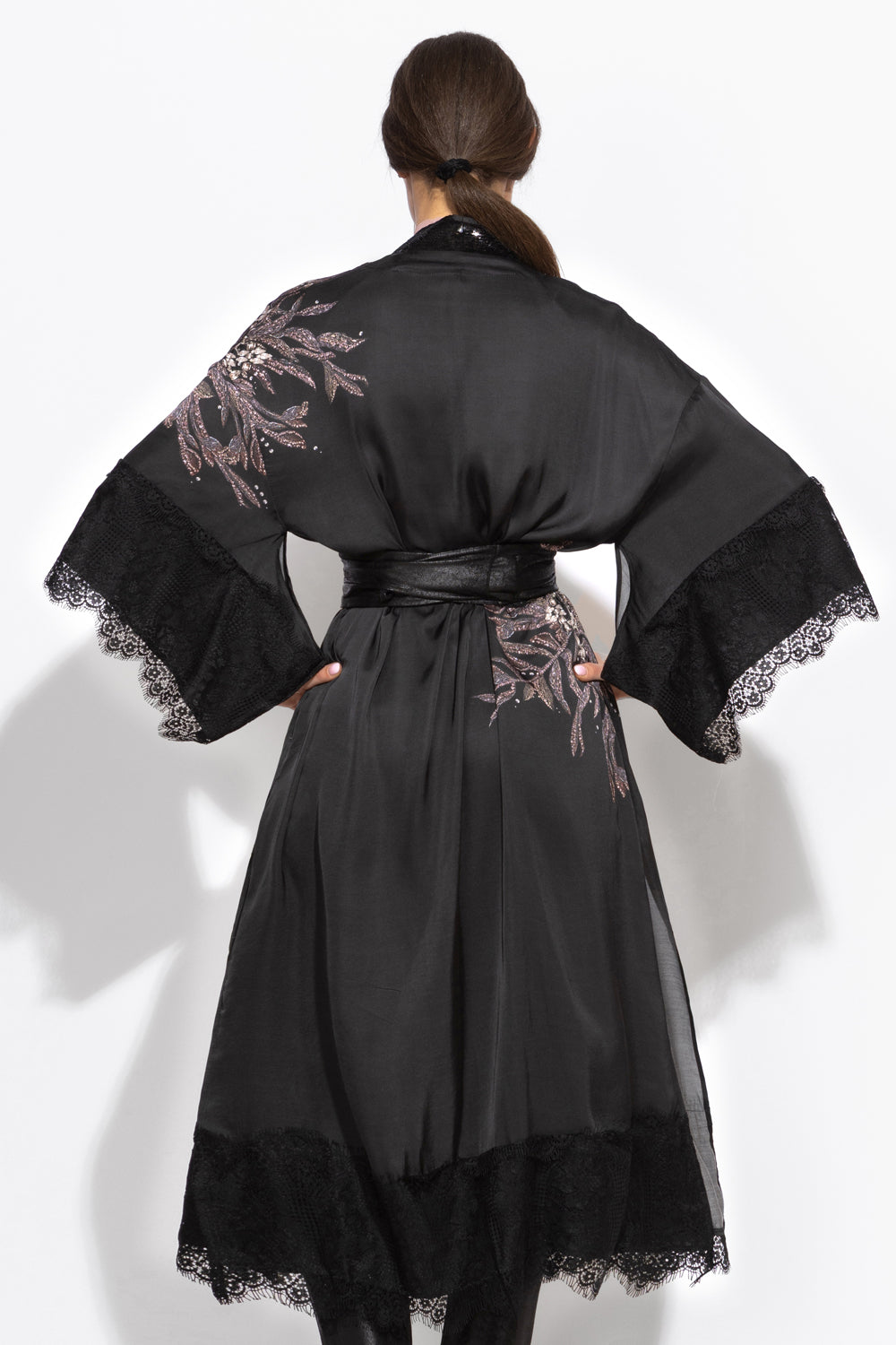 KIMONO EN VISCOSE - POUSSIÈRE D'ÉTOILE