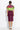 VELVET BLOUSE WITH HIGH NECK AND PUFF SLEEVES - ACID GREEN LOGO JIORO БЛУЗА ОТ ПЛЮШ С ВИСОКА ЯКА И БУФАН РЪКАВИ - ACID GREEN LOGO JIORO