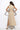 LINEN SLEEVELESS TRENCH MIDI DRESS WITH FRINGES - ESSENTIALS JIORO ДЪЛГА РОКЛЯ ОТ ЗЛАТИСТ ЛЕН С РЕСНИ - ESSENTIALS JIORO