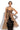 LYOCELl AND VISCOSE LONG RUFFLED TUNIC - GOLDEN STRIPES JIORO ДЪЛГА ТУНИКА С ВОЛАНИ ОТ ЛИОСЕЛ И ВИСКОЗА - GOLDEN STRIPES JIORO