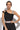 ASYMMETRICAL RIBBED TANK TOP IN BLACK WITH ELASTIC STRAP BAROQUE PEARL - ESSENTIALS JIORO АСИМЕТРИЧЕН РИПСЕН ТОП В ЧЕРНО С ЛАСТИЧНА ПРЕЗРАМКА BAROQUE PEARL - ESSENTIALS JIORO