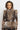LEATHER-EFFECT GILET WITH SERVAL FUR TEXTURE - ESSENTIALS