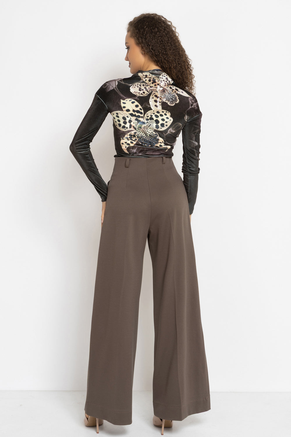 VELVET TURTLENECK - LEO ORCHID