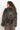 OVERSIZED PHEASANT PATTERN FAUX FUR COAT WITH BELT - ESSENTIALS JIORO ОВЪРСАЙЗ ПАЛТО ОТ ИЗКУСТВЕН КОСЪМ С ШАРКА ФАЗАН С ГОЛЯМА ШАЛ-ЯКА - ESSENTIALS JIORO