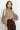 MODAL BATWING TURTLENECK TOP - MOCHA MOUSSE LOGO JIORO ТОП ОТ МОДАЛ С ПОЛО ЯКА И ПРИЛЕП РЪКАВ - MOCHA MOUSSE LOGO JIORO
