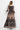 LONG MESH DRESS WITH MODAL LINING - GRAFFITI POWDER