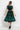 MESH SKIRT WITH ELASTIC WAIST AND VISCOSE LINING - LEO NEON GREEN