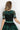 SHORT SLEEVE MESH BODYSUIT WITH ROUND NECKLINE - LEO NEON GREEN