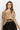 GOLD LUREX V-NECK TOP - ESSENTIALS JIORO СВОБОДЕН ТОП ОТ ЗЛАТИСТ ЛУРЕКС С V-ДЕКОЛТЕ - ESSENTIALS JIORO