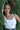 COTTON RIBBED CAMI TOP WITH THIN STRAPS IN WHITE - ESSENTIALS JIORO ПАМУЧЕН РИПСЕН ПОТНИК С ТЪНКИ ПРЕЗРАМКИ В БЯЛО - ESSENTIALS JIORO