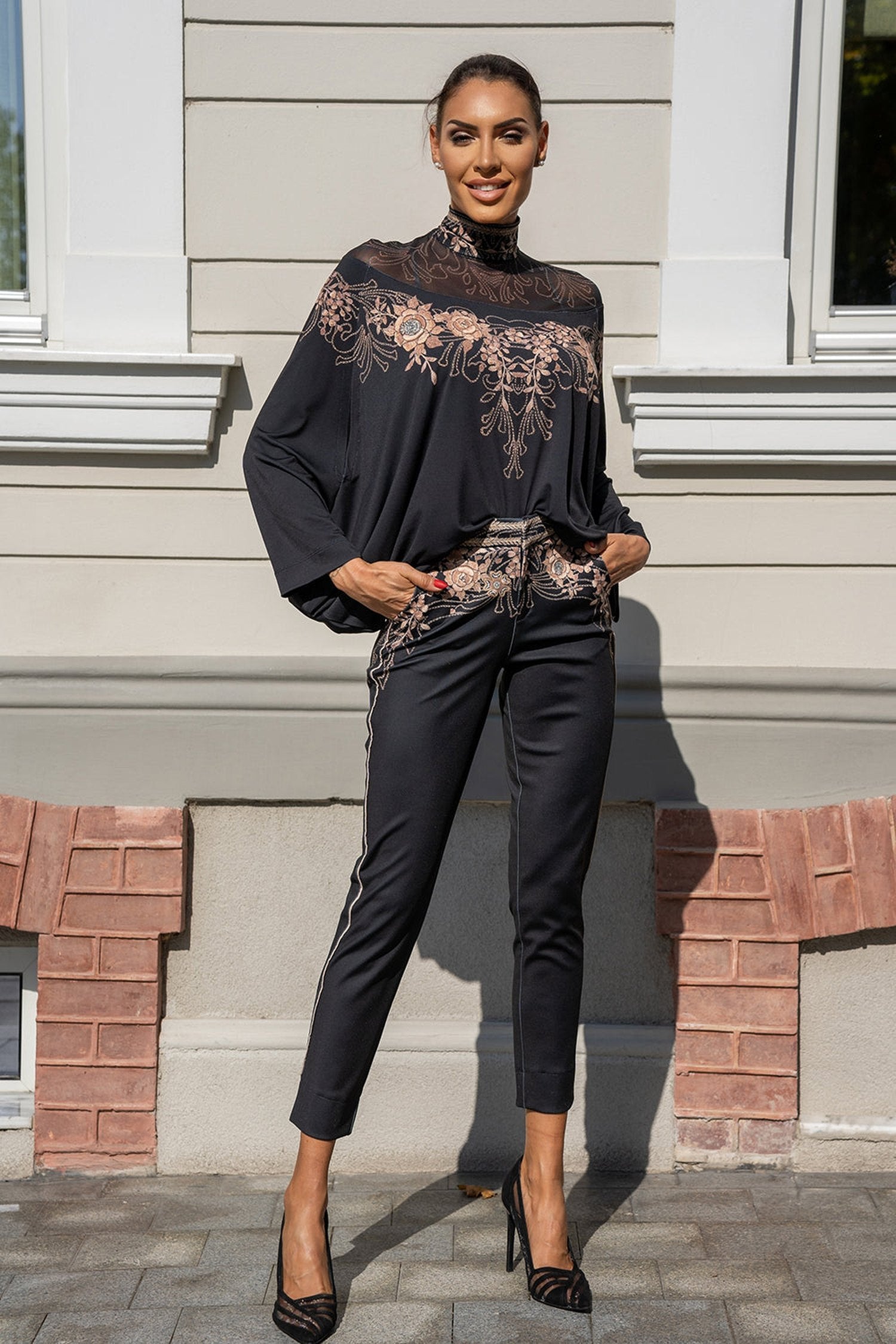 BLOUSE GRATUITE - ROSES DORÉES