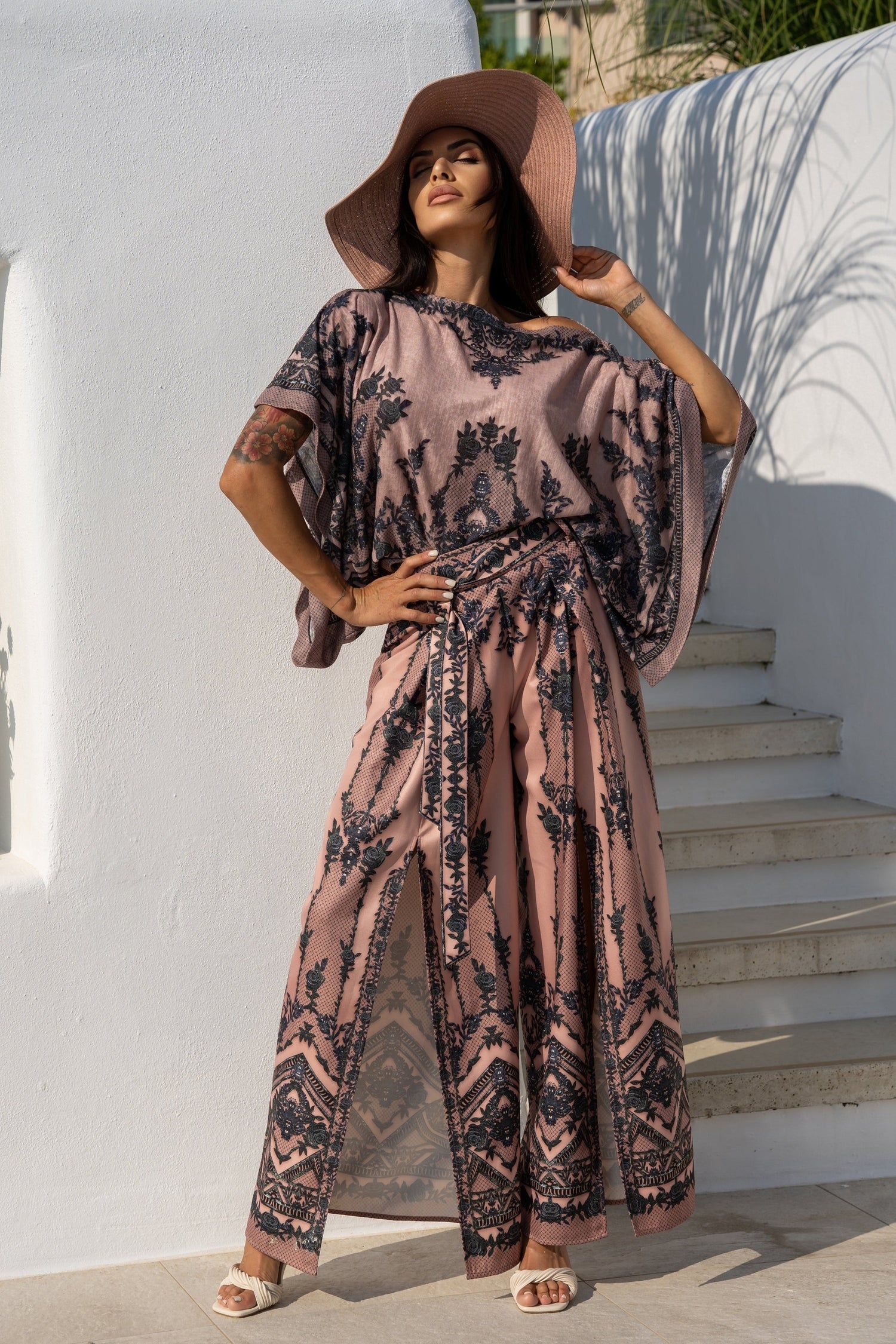 BLOUSE LÂCHE – POUDRE GRAFFITI