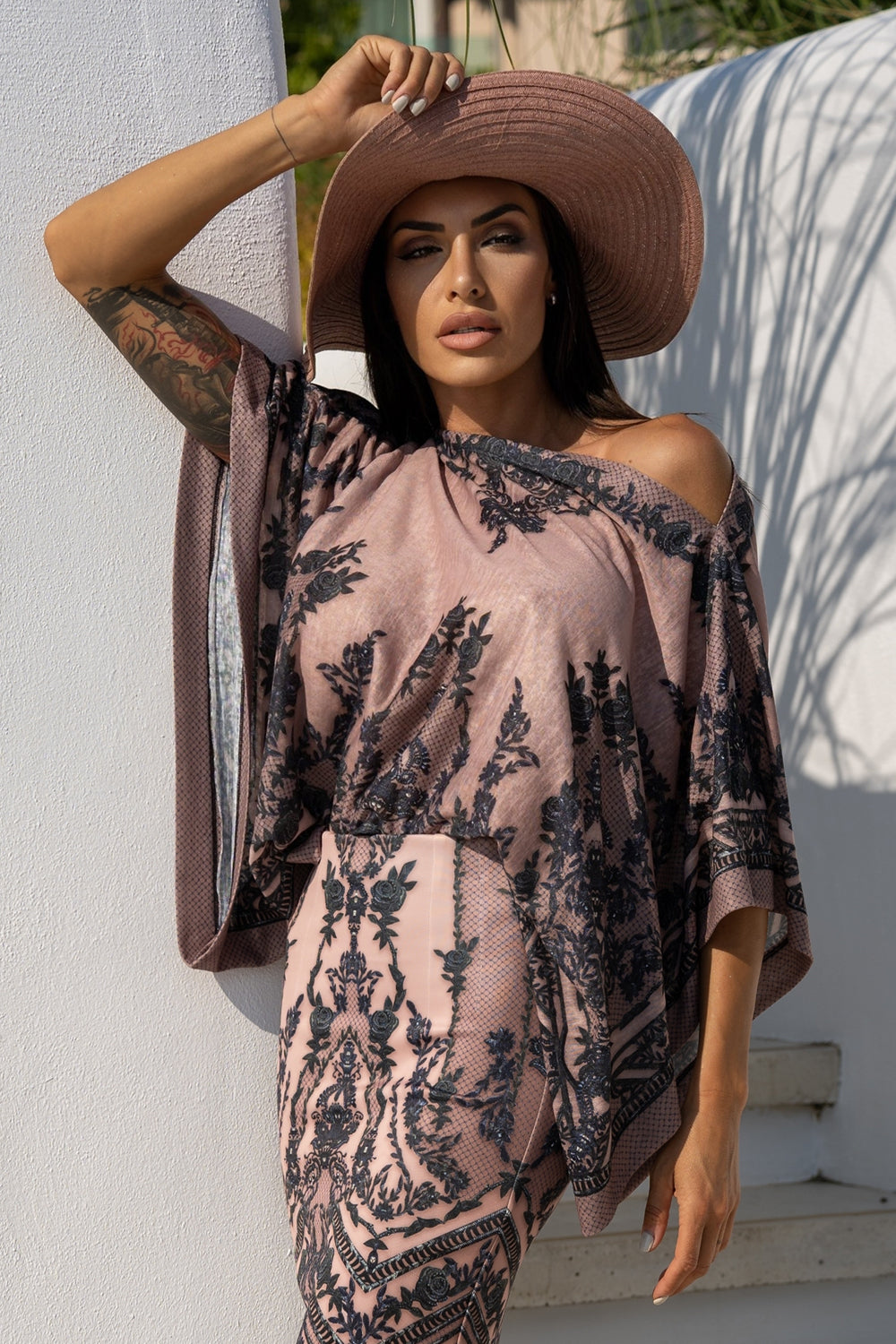 LOOSE BLOUSE – GRAFFITI POWDER