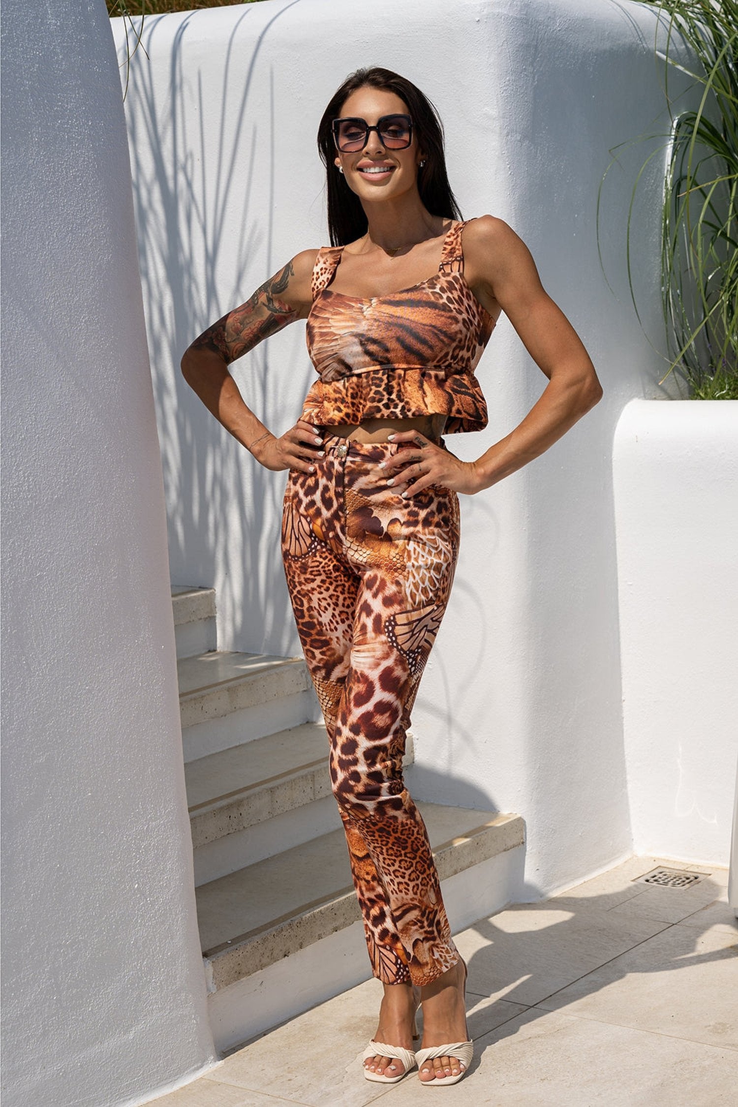 TOP PEPLUM - LEO SABLE