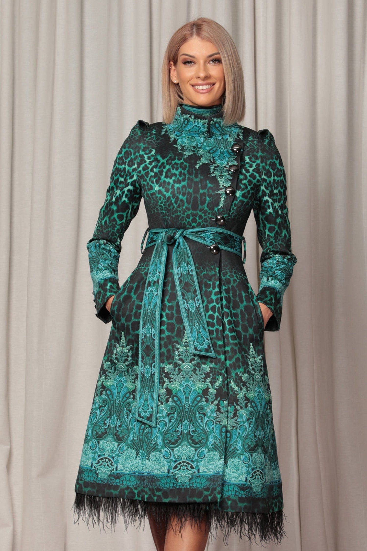 Manteau - LEO VERT NÉON