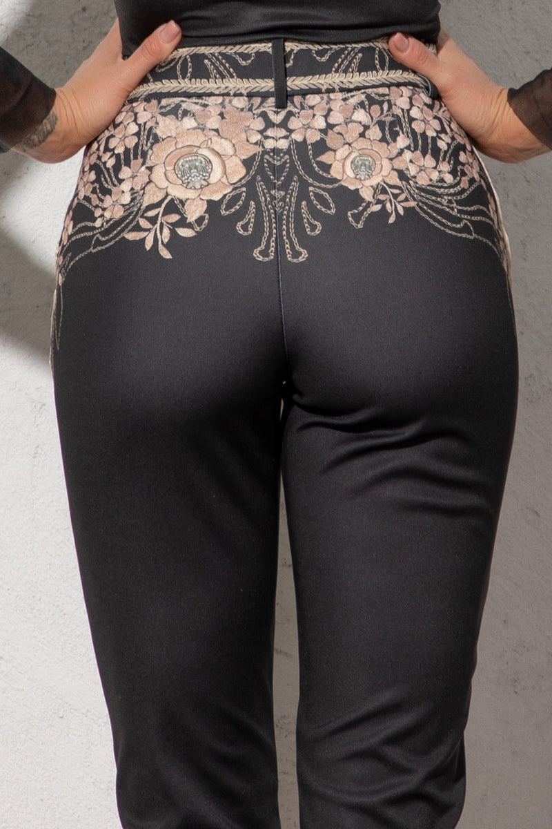 PANTALONS CLASSIQUES - ROSES DORÉES