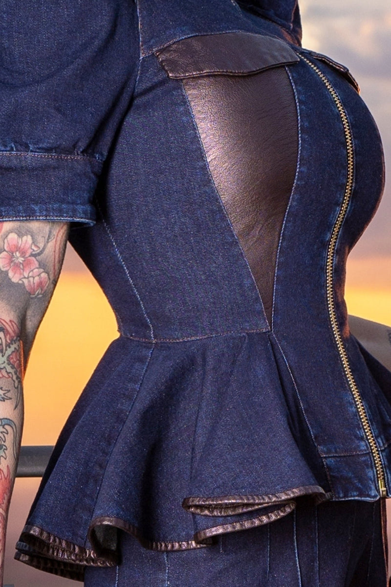 HOUSSE DE PROTECTION BLAZER EN JEAN - ESSENTIELS