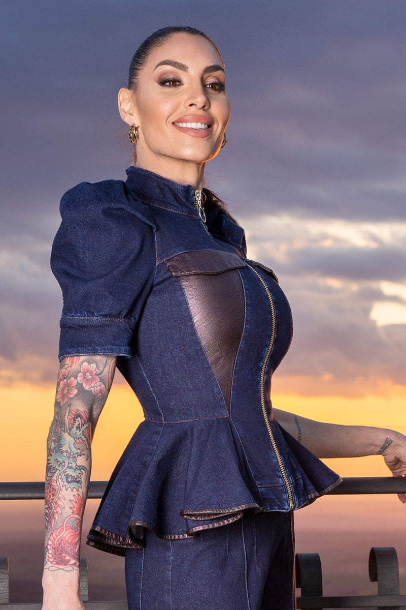 HOUSSE DE PROTECTION BLAZER EN JEAN - ESSENTIELS