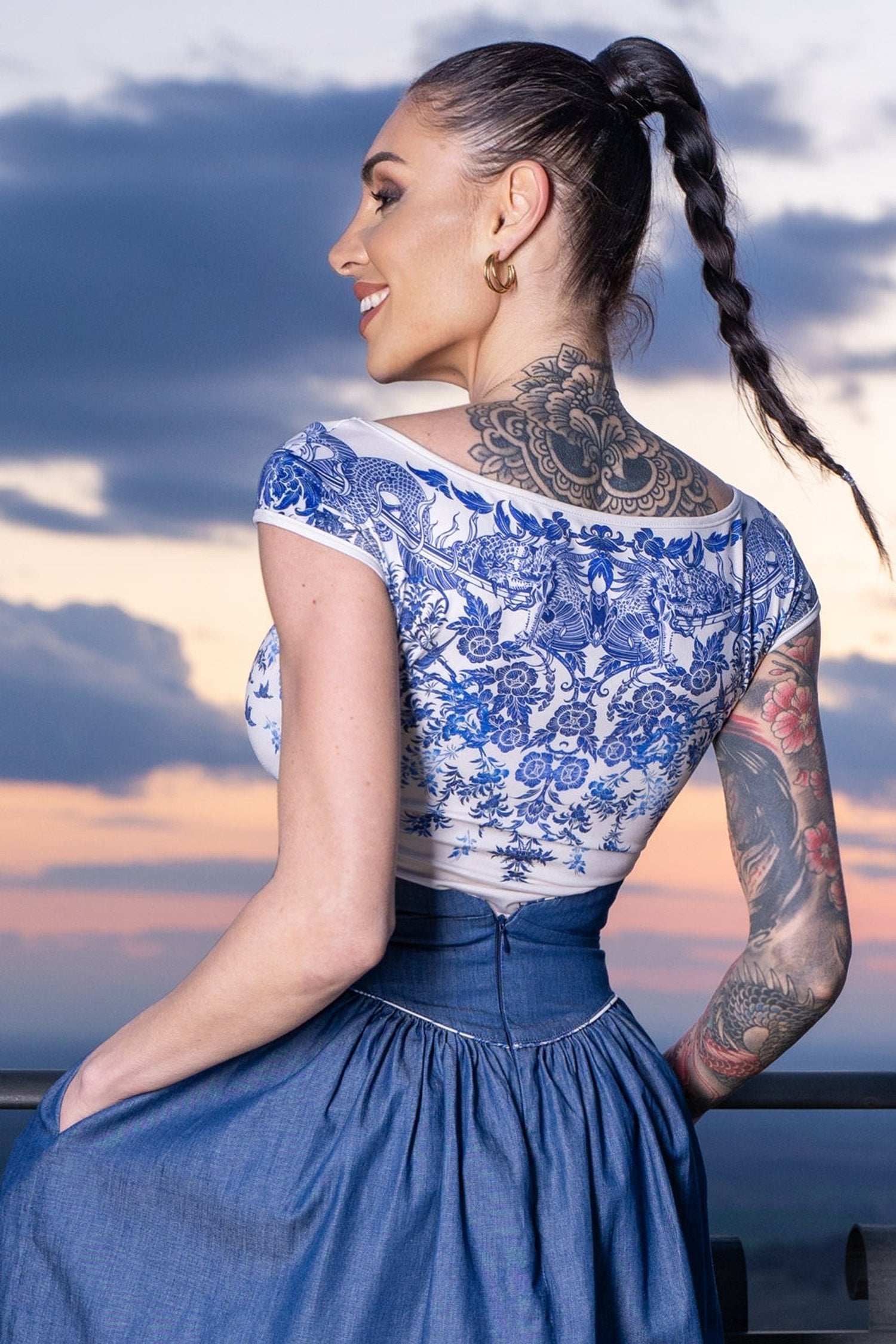 T-SHIRT BASIQUE - ASIA SKY