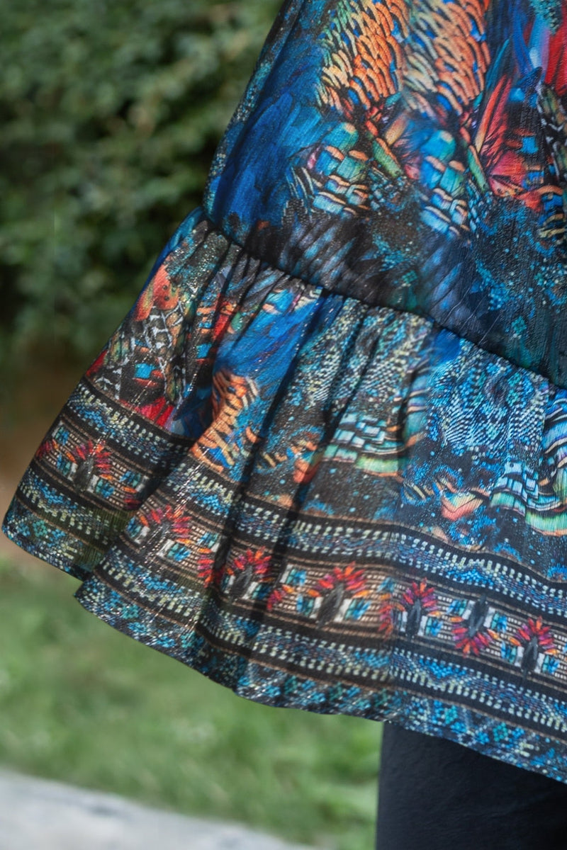 CHEMISE EN CHIFFON LÂCHE - AMAZONIA