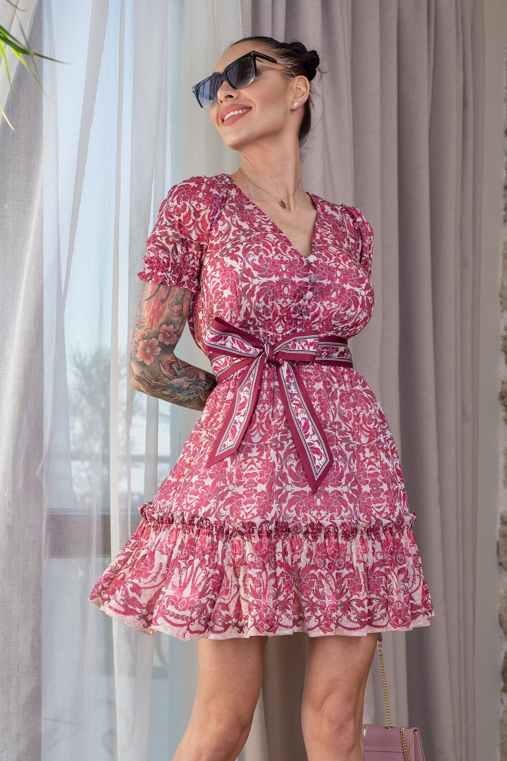 TAILORED DRESS - ASIA BORDEAUX