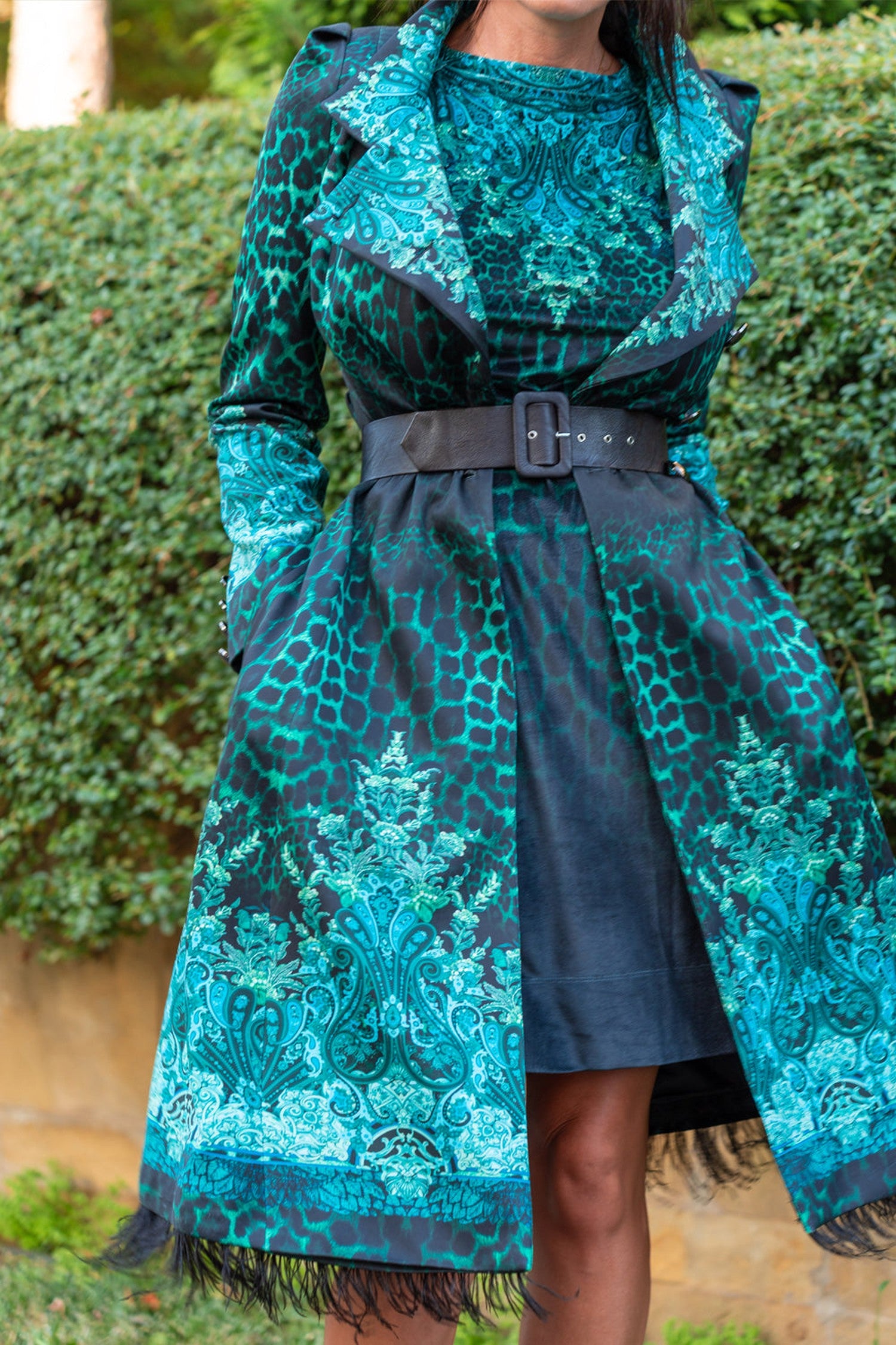 Manteau - LEO VERT NÉON