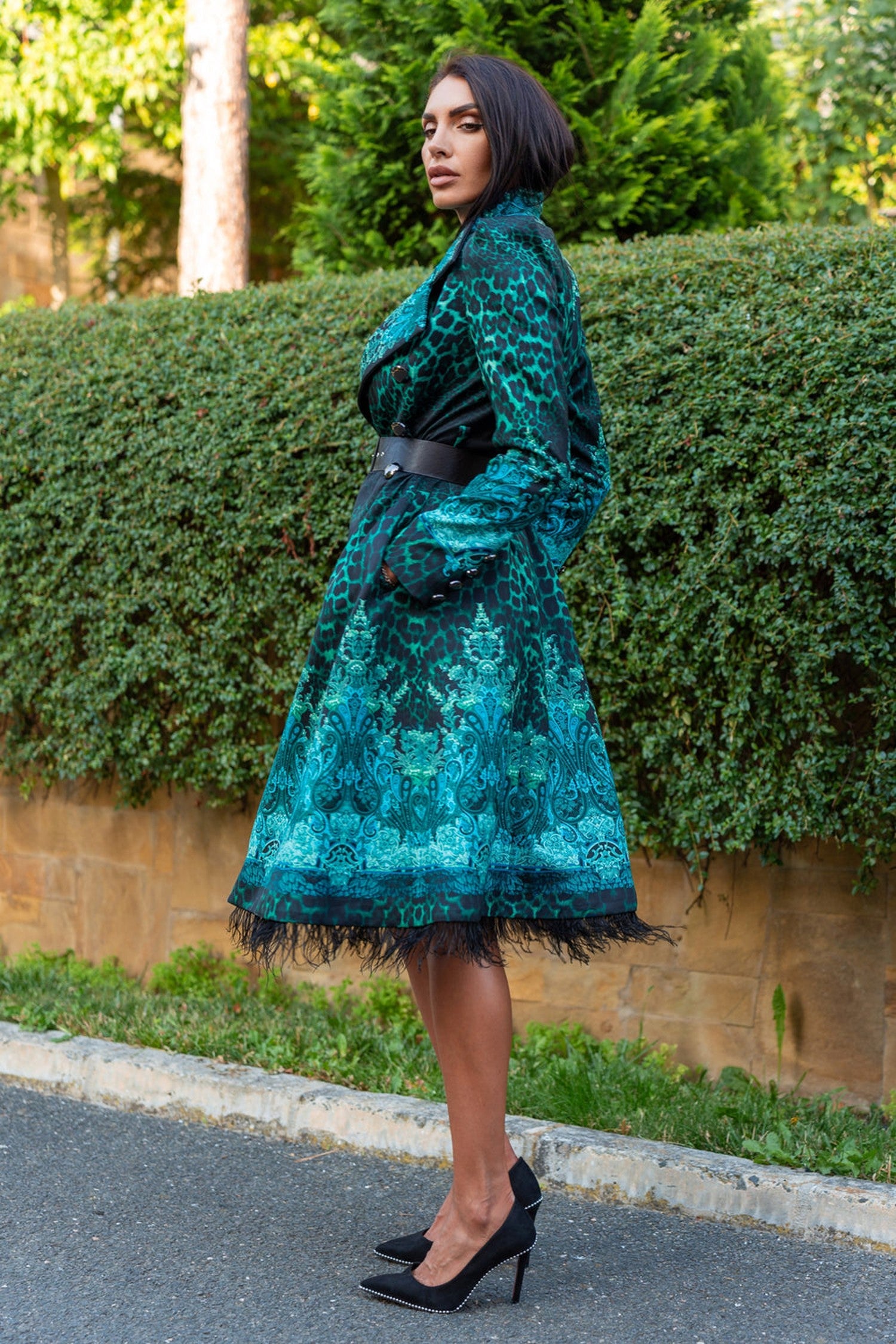 Manteau - LEO VERT NÉON