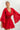 SHORT TENCEL DRESS WITH WIDE SLEEVES IN RED - ESSENTIALS JIORO КЪСА БОХО РОКЛЯ ОТ ТЕНСЕЛ С ГОЛ ГРЪБ В ЧЕРВЕНО - ESSENTIALS JIORO