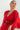 SHORT TENCEL DRESS WITH WIDE SLEEVES IN RED - ESSENTIALS JIORO КЪСА БОХО РОКЛЯ ОТ ТЕНСЕЛ С ГОЛ ГРЪБ В ЧЕРВЕНО - ESSENTIALS JIORO