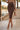RIBBED COTTON PENCIL SKIRT WITH ELASTIC WAIST IN MOCHA MOUSSE LOGO - ESSENTIALS