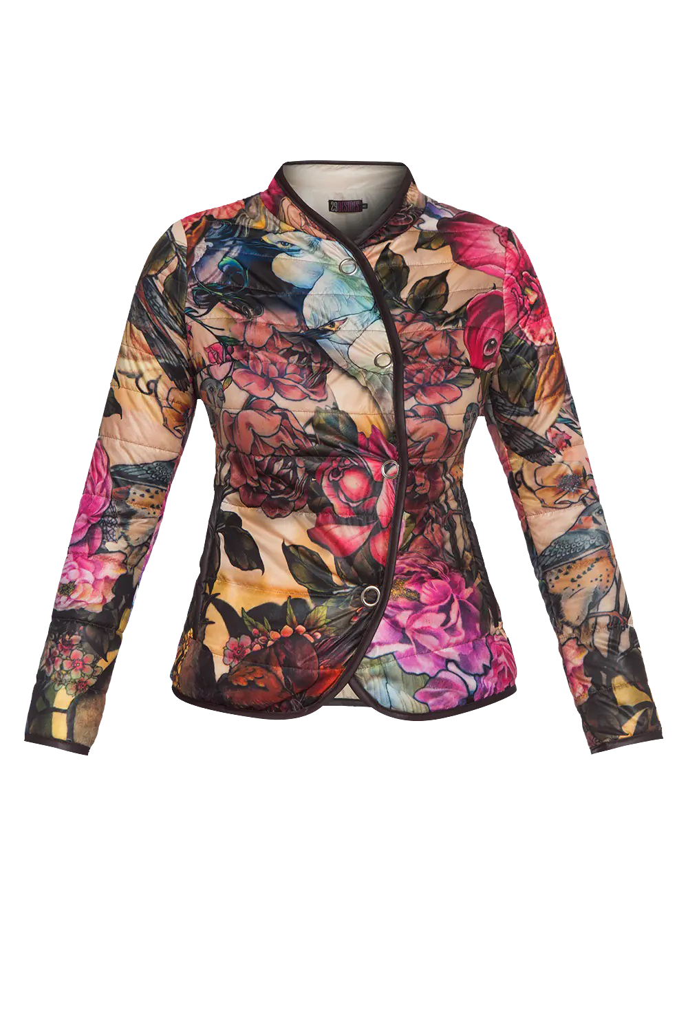 LIGHTLY COATED JACKET WITH QUILTED LINING - TATTOO STAR